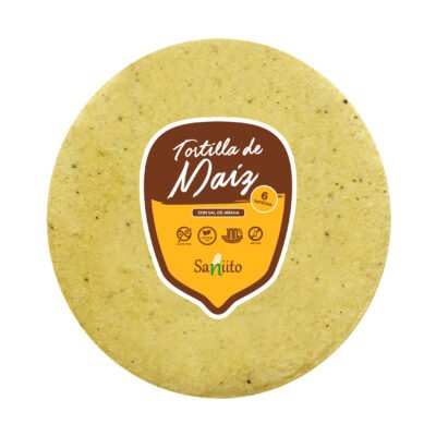 Tortilla de Maíz para Mini Wrap (24cms / 6u)