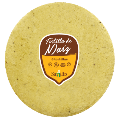 Tortilla de Maíz (17cms / 8u)