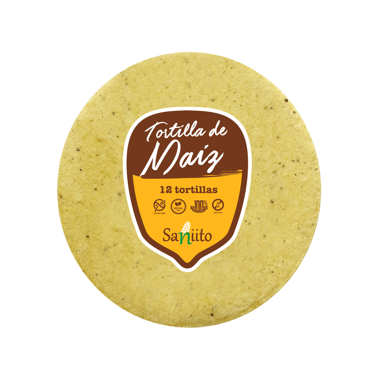 Mini tortilla de Maíz (9 cms / 12u)