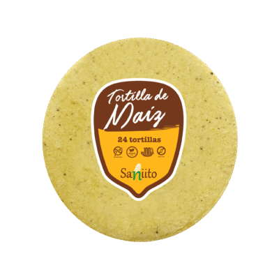 Mini tortilla de Maíz (9 cms / 24u)