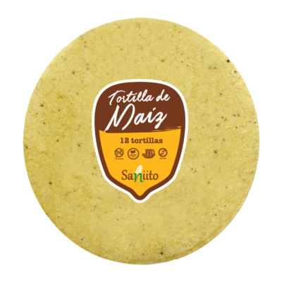 Tortilla de Maíz (14cms / 12u)