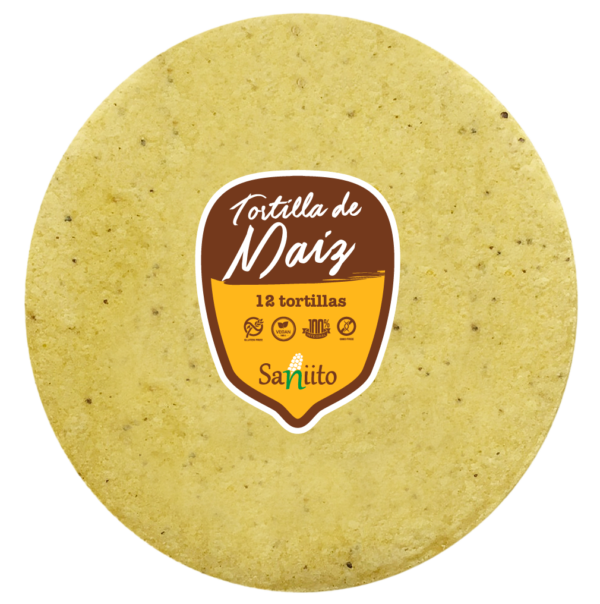 Tortilla de Maíz (17cms / 12u)