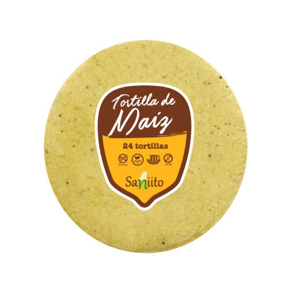 Mini tortilla de Maíz (9 cms / 24u)