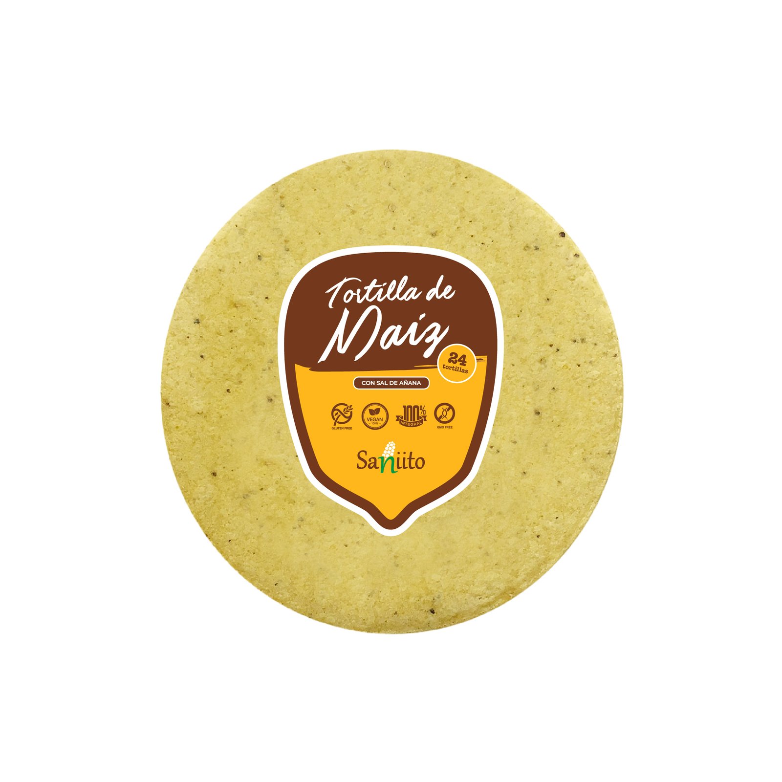 Mini tortilla de Maíz (9 cms / 24u)