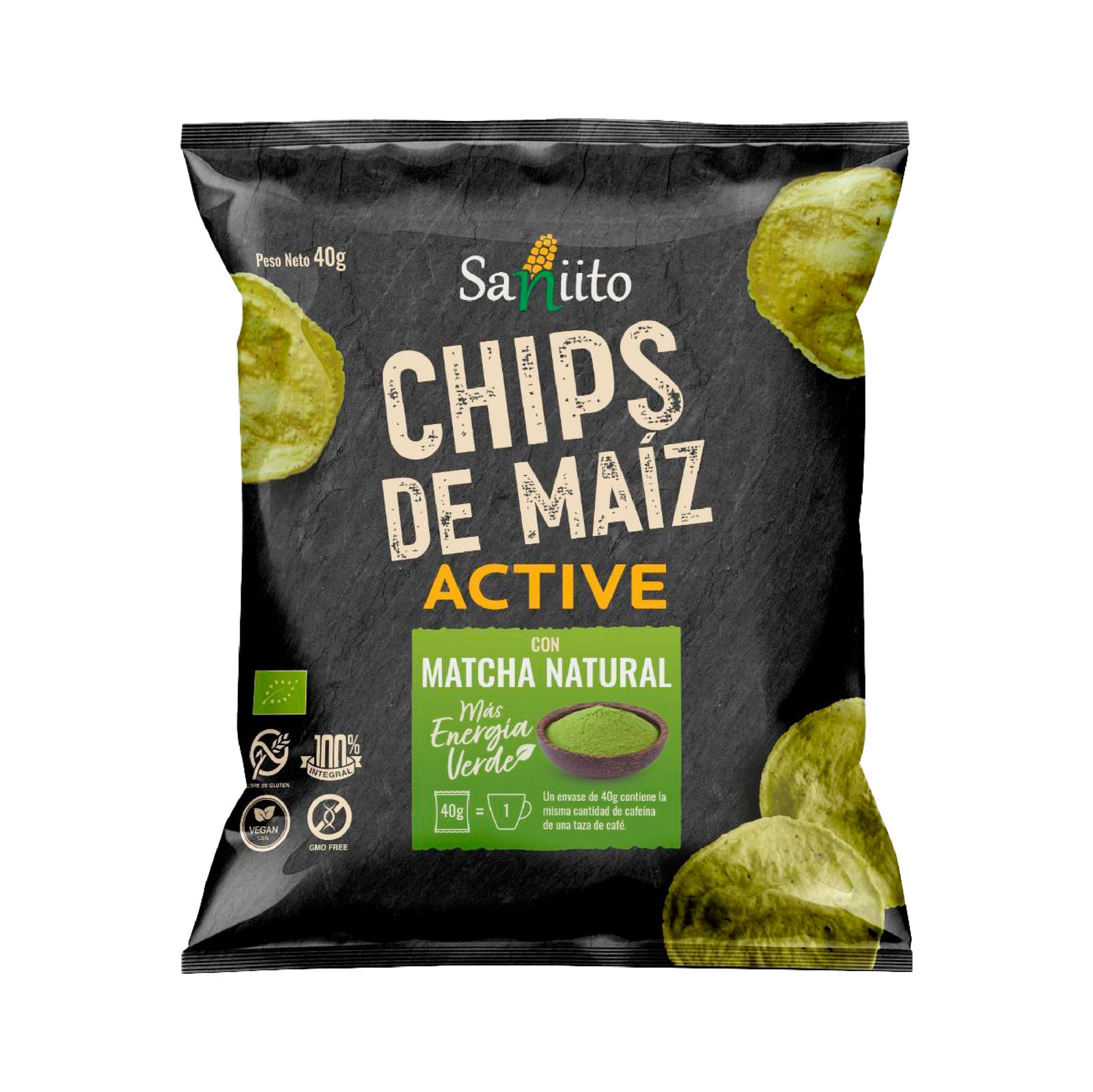 Chips con Matcha